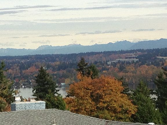 Lake and Cascades view