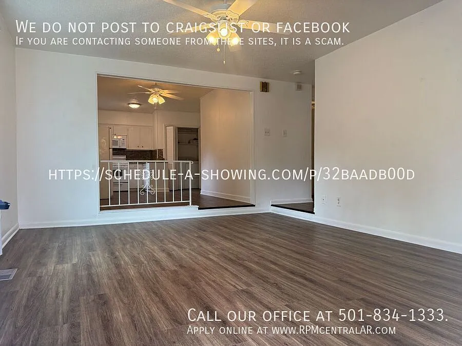 5423 B St., Unit B, Little Rock AR 72205 - Nice and affordable Hillcrest 2br 1ba duplex — Photo 3