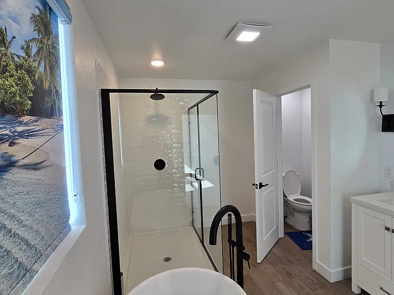 Master bathroom another view