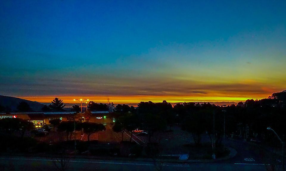 Spectacular sunrise