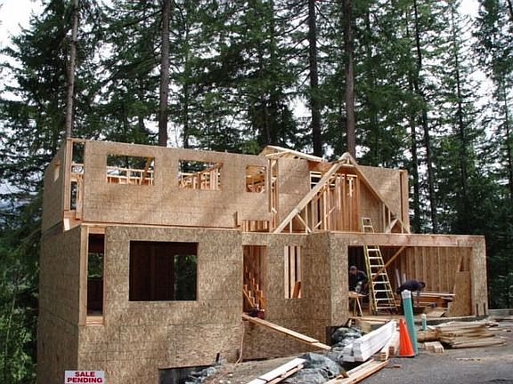 Framing Complete; Trusses Delivered