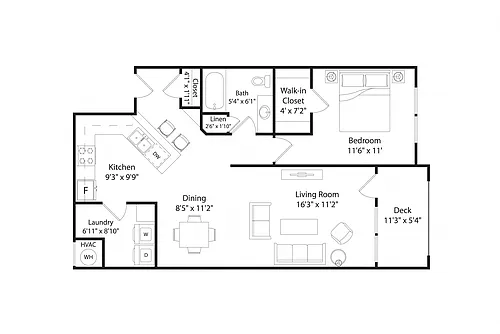 Floor plan A1R