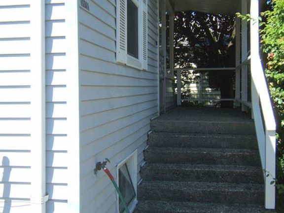Front porch and entry