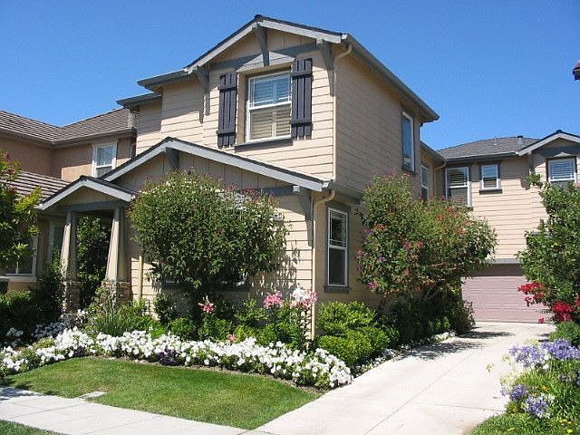 Front of home with Long Driveway