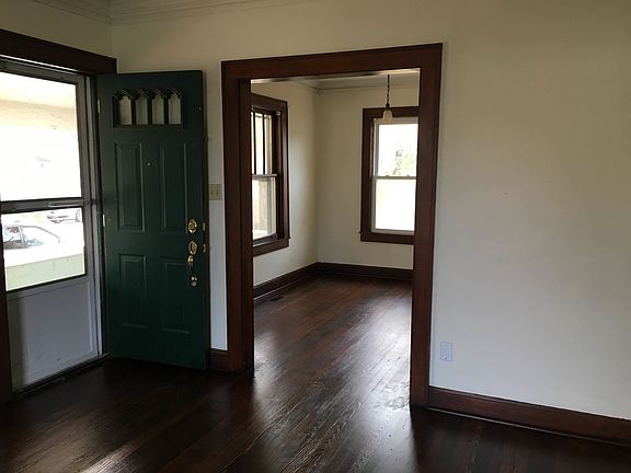 living area into front bedroom/office