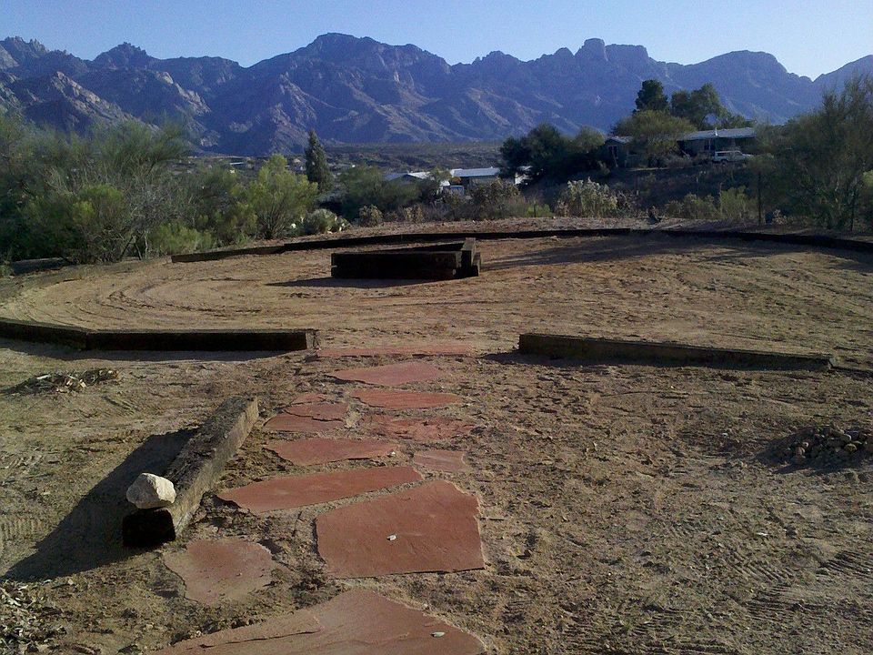 Front yard view with circular drive