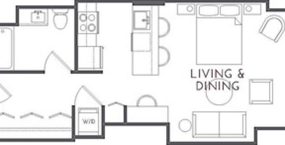 2nd image of 203 N Garland Ct #106
