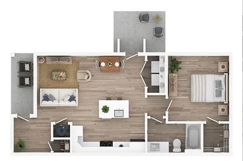 Floor plan Cottage A1