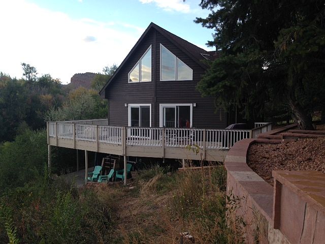 Deck Side of House