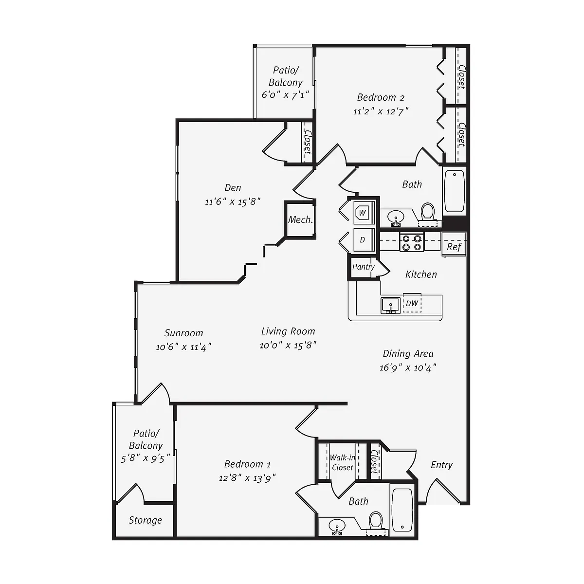 Floor plan B3D.2