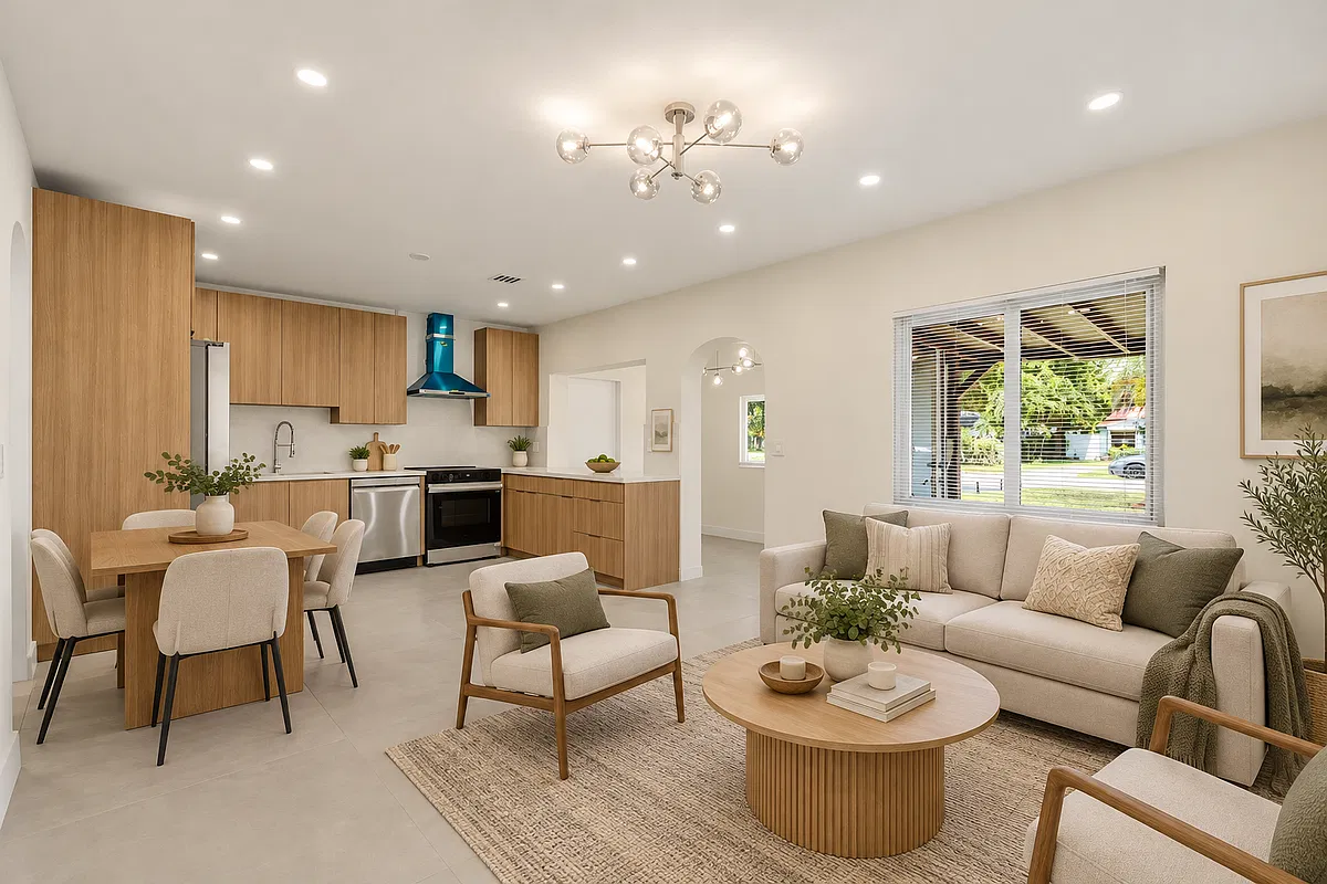 3 bed, 2.0 bath, 1136 sqft, $3,975 — Photo 2