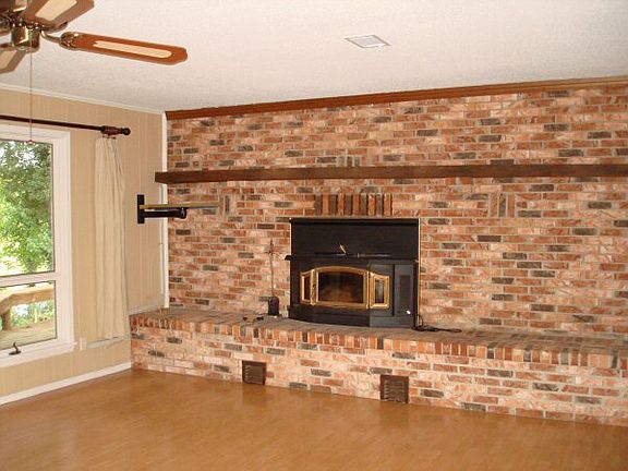 Wood Burning Fireplace