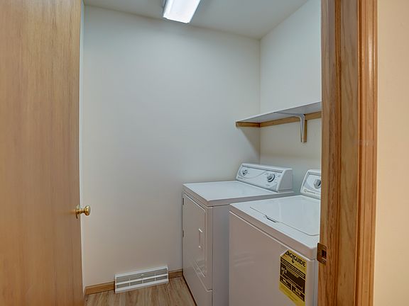 Washer and dryer included