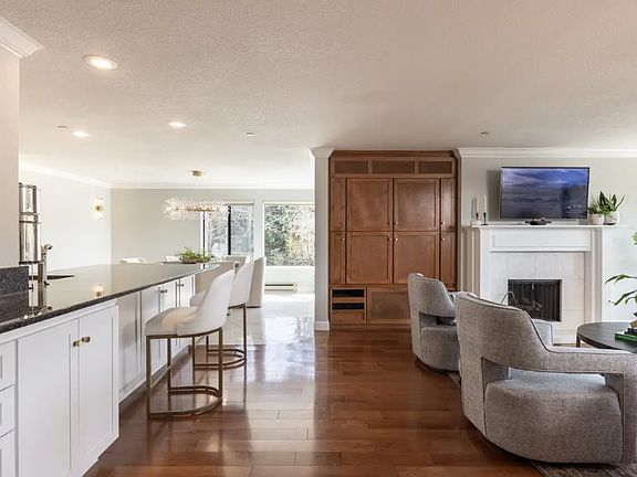 Living and Dining room - open floor plan