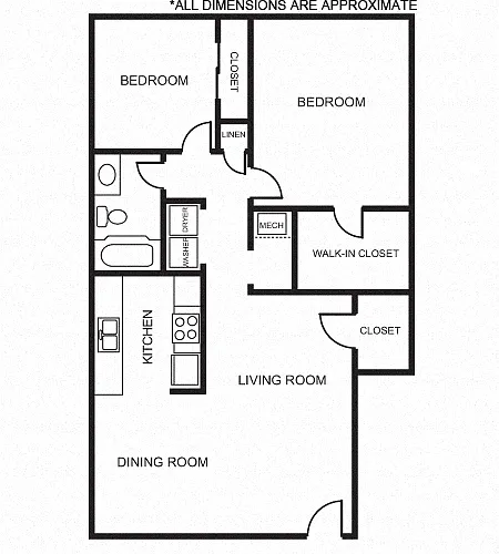 Floor plan 2A Floor Plan