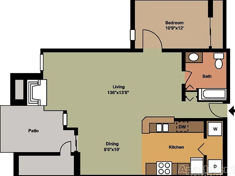 The Vineyards Apartments - Bremerton, WA. — Photo 36