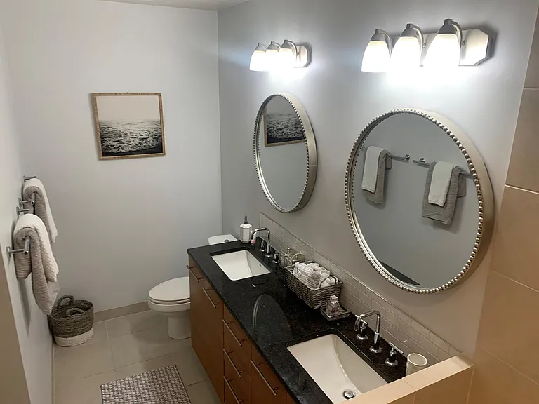 Double vanities in Master Bath