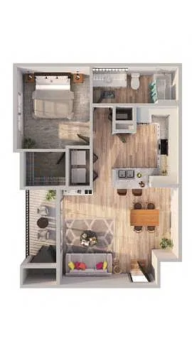 Floor plan A1A