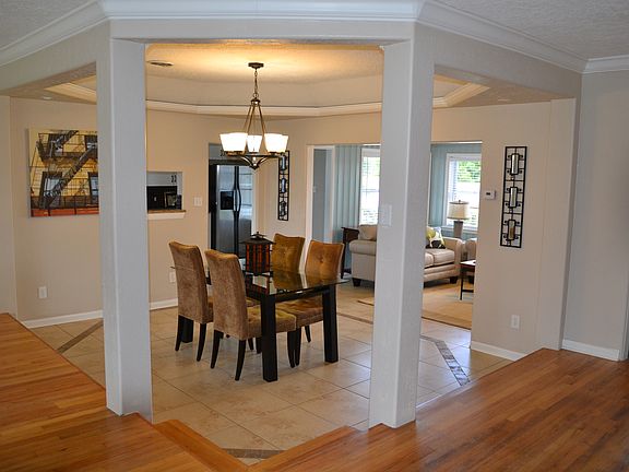 Detail filled dining room