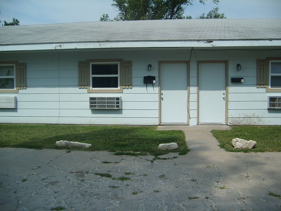 front of the apatment