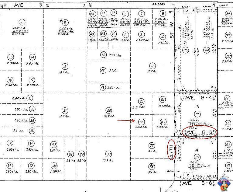 1st image of 0 Vac Vic Avenue B6 46