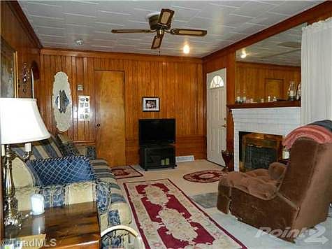 Another Angle of the Den with Pine Walls
