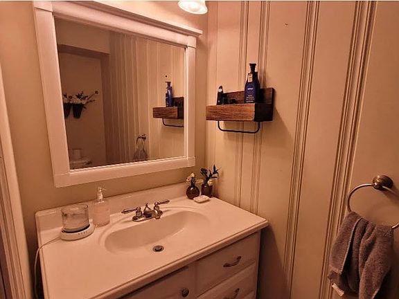 Half bath on 1st floor