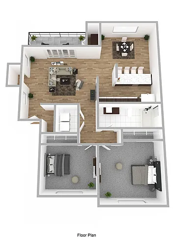 Floor plan B1