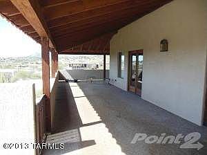 Wrap-around porch