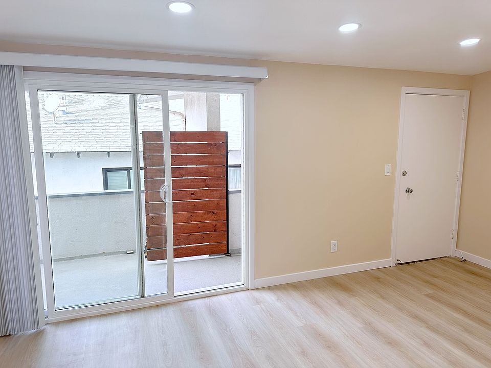 Double Pane Sliding Glass Door Entrance/Exit to Private Enclosed Patio