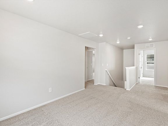 The Pagosa floorplan interior image taken at a Meritage Homes community in Greeley, CO.