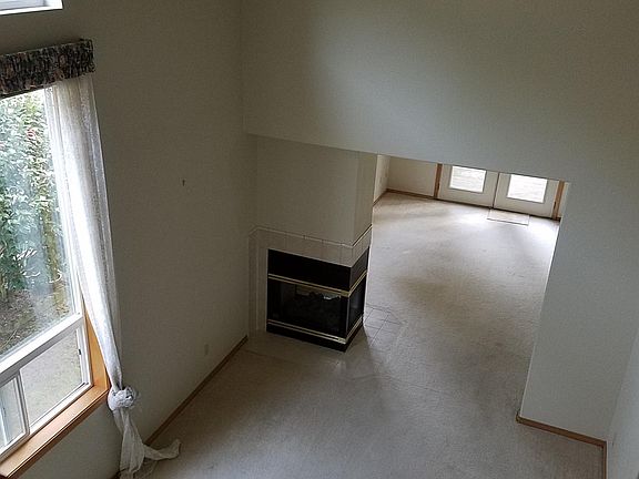 Upstair looking down into Living Room and Family room with 2