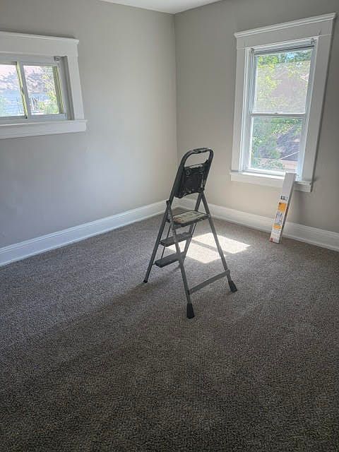 New carpet in bedroom