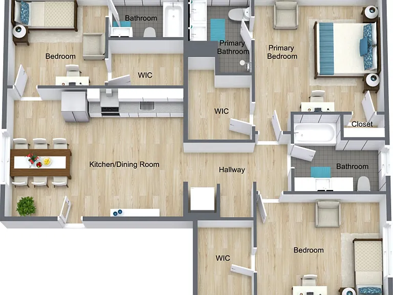 Duplet at Hillcrest | Modern Studio, 1 & 3 Bedroom Apartments — Photo 58