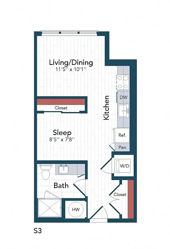 Floor plan S3