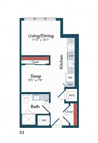 Floor plan S3