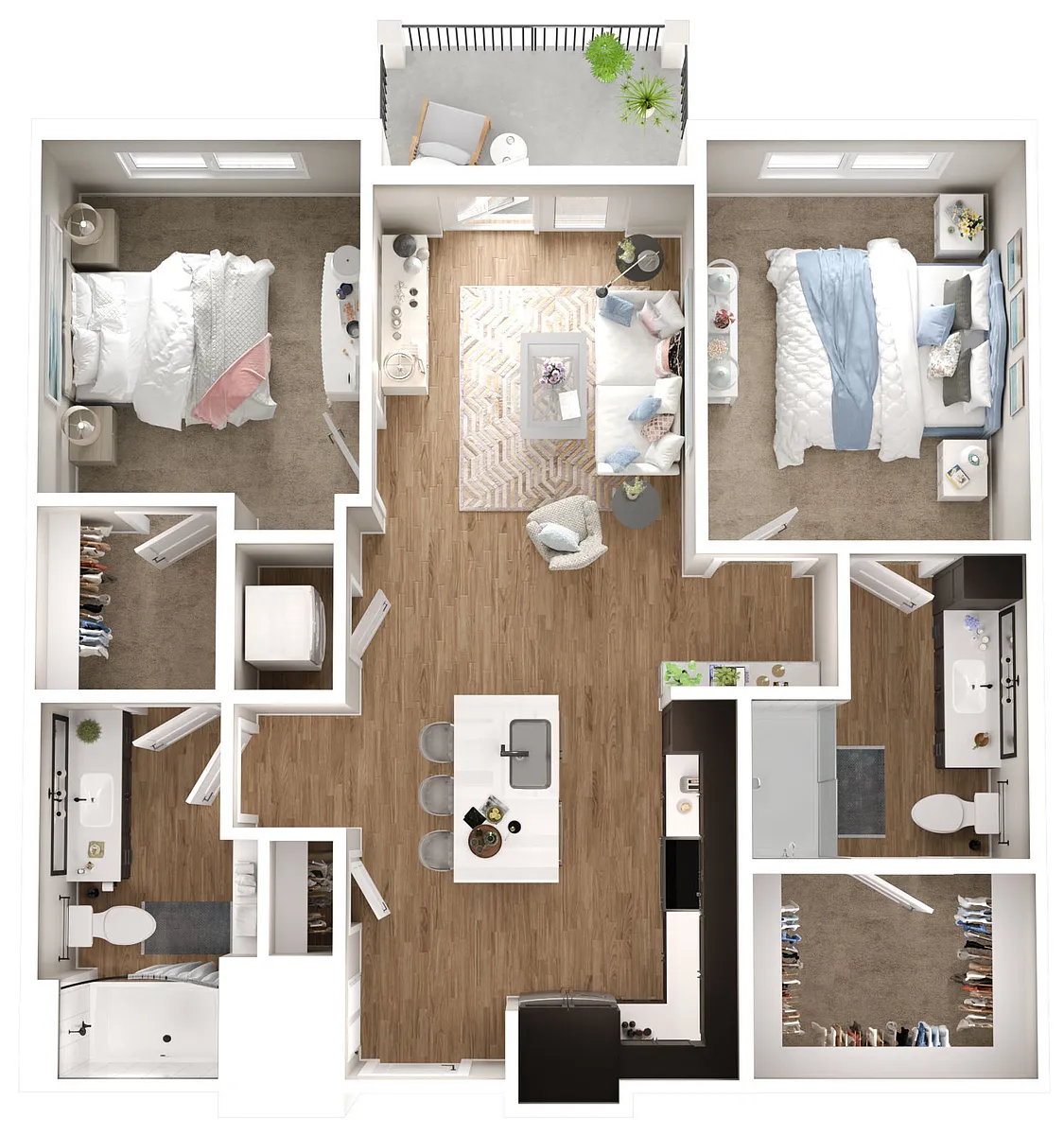 Floor plan B1