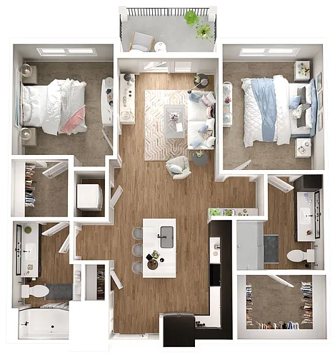 Floor plan B1