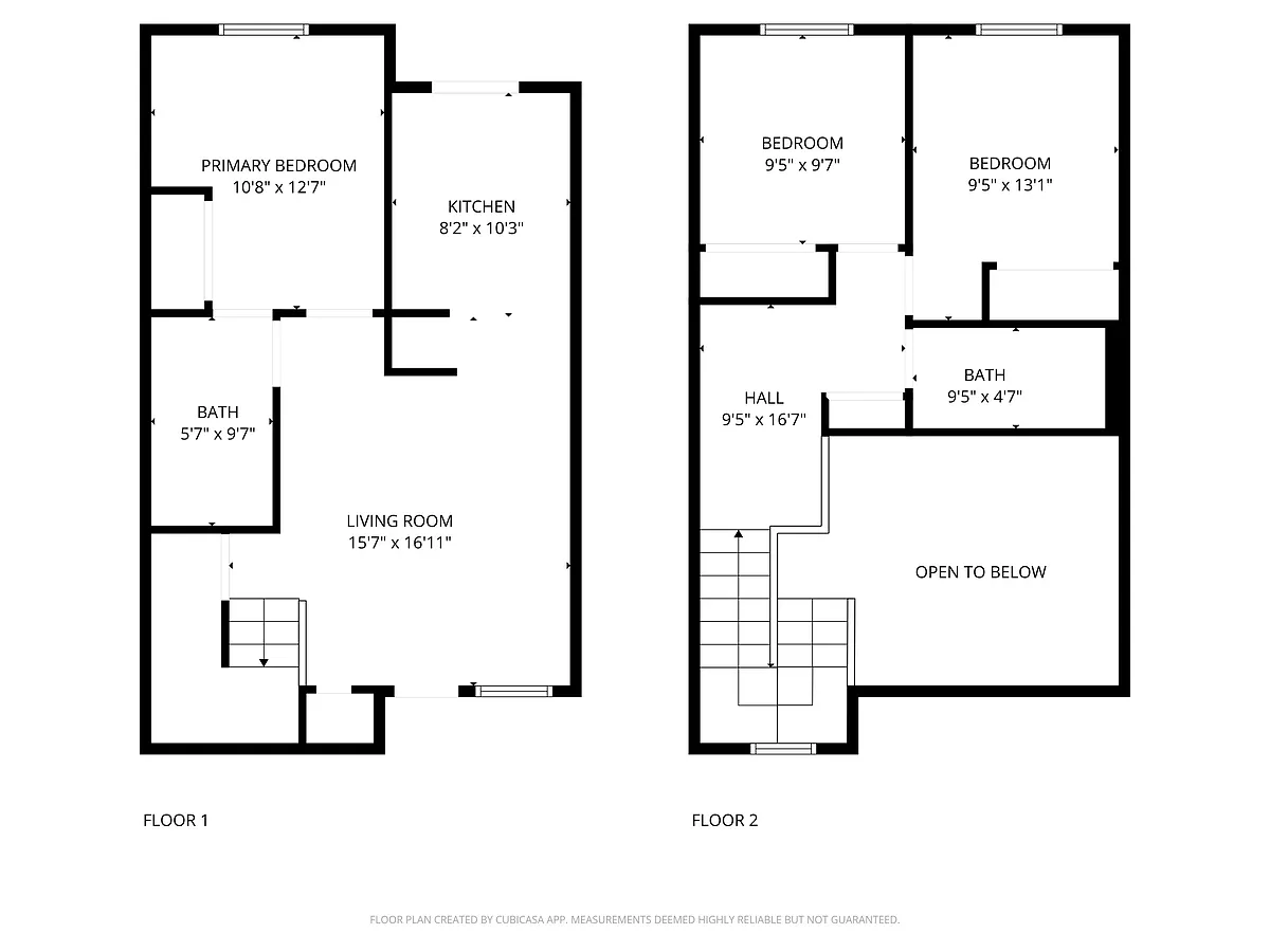 Floor plan 3 bedroom and 2 bathroom detached garage
