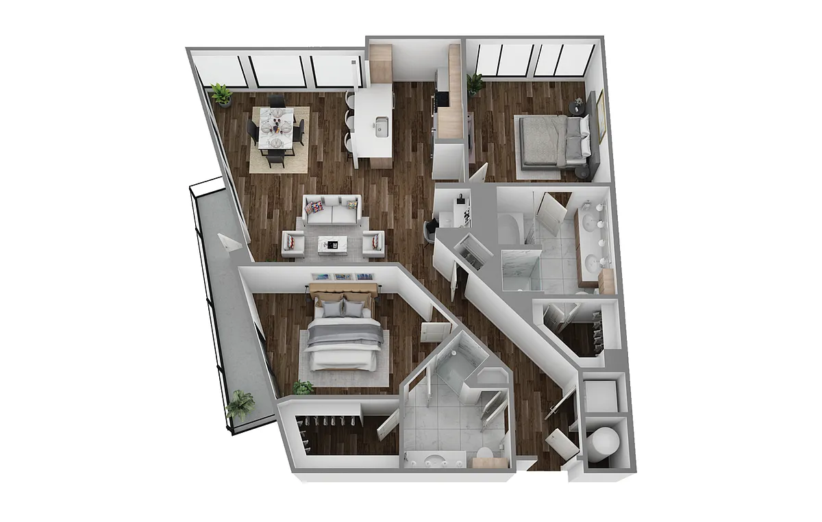 Floor plan B6