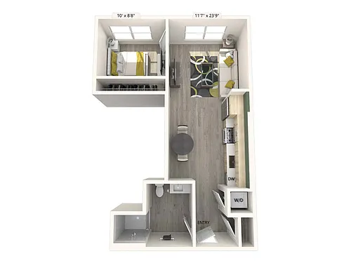 Floor plan AM1-FinishI-621-656sf