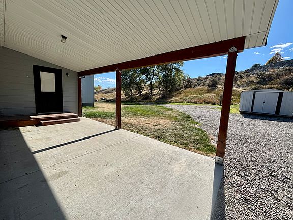 Back covered patio