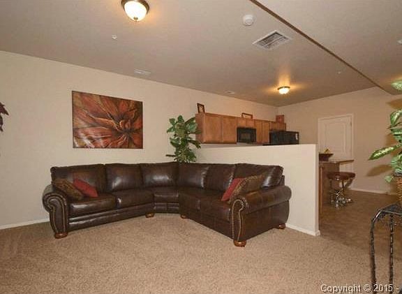 View from entry door