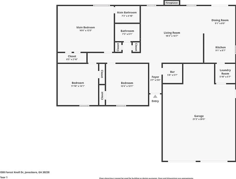 3 bed, 2.0 bath, 1422 sqft, $1,820 — Photo 2