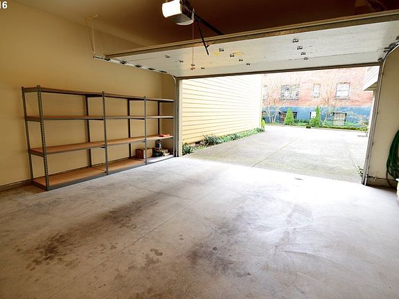 2 car garage; private alley