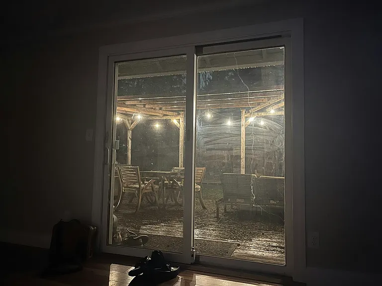 View From Living Room, Backyard, Neighborhood