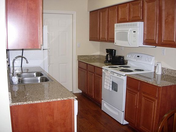 Kitchen with laundry room