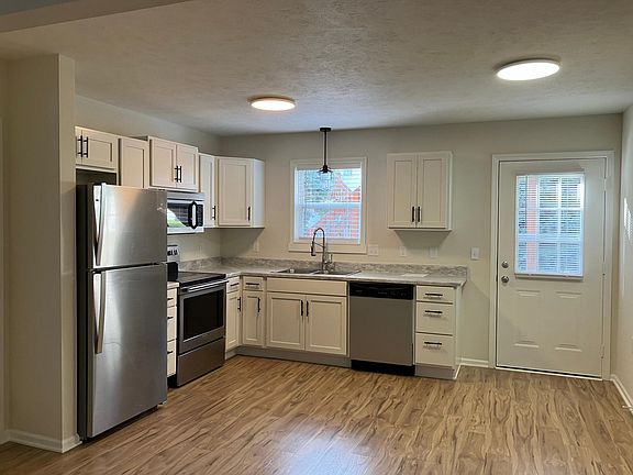 Remodeled kitchen with new appliances