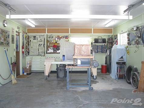 Workshop in the Two Car Garage