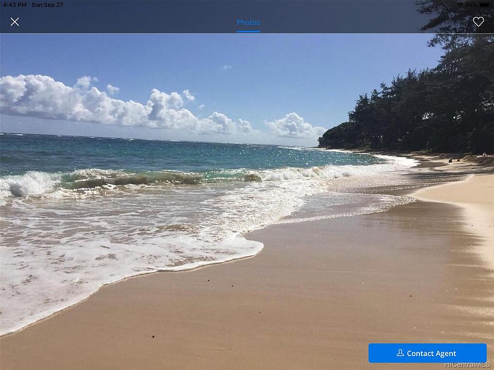 Beach across the street.